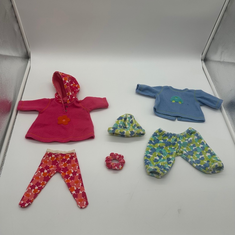 VTG American Girl Bitty Baby Twins
Outfit Fall Frolic Sweater Hoodie 2 Outfits